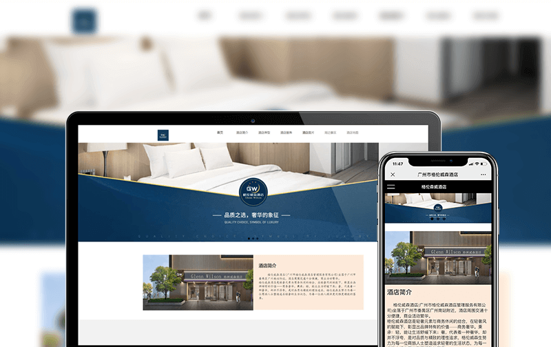 酒店网站建设-小程序开发案例