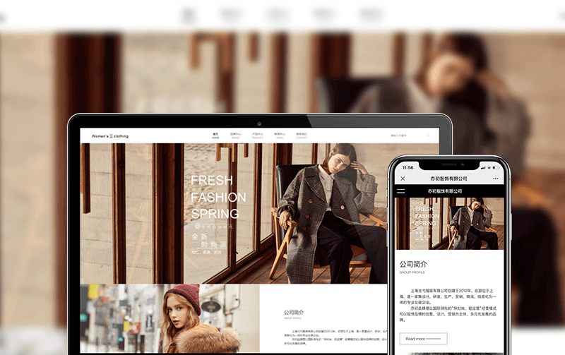 服饰网站建设-小程序开发案例